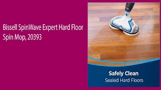 Bissell SpinWave Expert Hard Floor Spin Mop 20393 [upl. by Hewart]