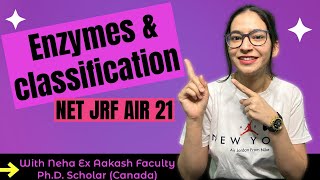 Enzymes and classification In Hindi  CSIR NET Life Sciences  Biochemistry [upl. by Suiratnauq]