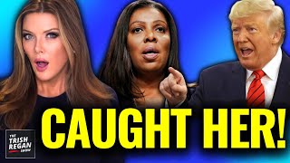 Letitia James GETS CAUGHT SEE Her Promising to ‘GET TRUMP’ in Disturbing New CLIP [upl. by Hersch22]