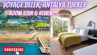 Voyage Belek Antalya Turkey  Nov 2023  Block B Standard Room Tour 🇹🇷💚✨ [upl. by Maurine399]