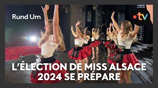 Les préparatifs de lélection de Miss Alsace 2024 à Kirrwiller [upl. by Gresham]