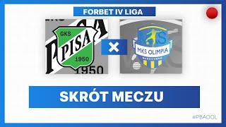 Skrót meczu Pisa Barczewo  Olimpia Olsztynek 63 [upl. by Imak410]