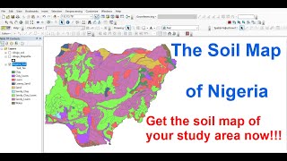 The Soil Map Of Nigeria [upl. by Yud]