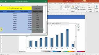 Chart 59  Percent Target Achieved Thermometer Chart [upl. by Novahs]