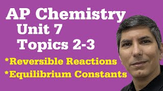 Writing an Equilibrium Constant Expression  AP Chem Unit 7 Topics 23 apchem apchemistry [upl. by Isabel]