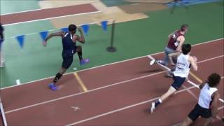 2017 NAIA Indoor  Mens 60m Hurdle Prelim  Heat 3 [upl. by Audra]