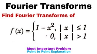 3 Fourier Transforms  Complete Concept and Problem2  Most Important Problem [upl. by Naivaf]