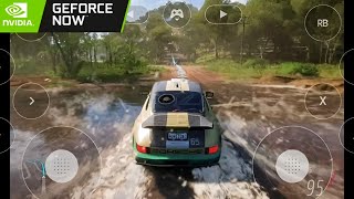 🏎️ Forza Horizon 5 on Mobile 🎮 GeForce Now Cloud Gaming Experience [upl. by Alket]