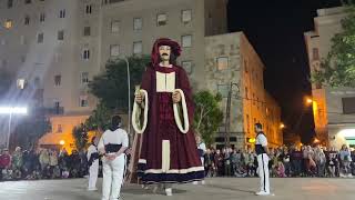 La Coqueta  Gegants de Badalona Festes de Maig 2023 [upl. by Krissy]