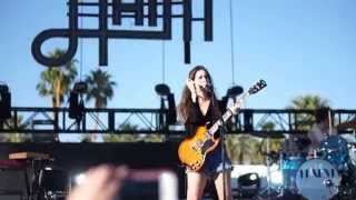 Haim  My Song 5 Live Coachella 2014 HD [upl. by Inilam]