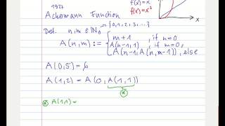 A way to compute the Ackermann Function [upl. by Dunton]