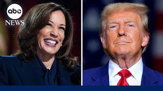 Trump and Harris prepare for election night as final votes are cast [upl. by Annirak298]