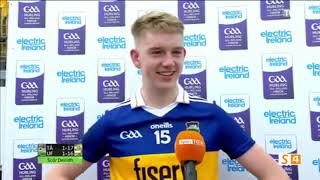 Paddy McCormack  2022 All Ireland Minor Hurling Final Winning Goal  Interview [upl. by Ativak]