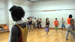 Cours de danse africaine à Tokyo par Konan Kouakou David african dance workshop [upl. by Apple]