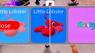 got the 0001 Little Lobster pet in Epic Minigames Roblox [upl. by Krahling490]