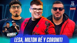 CORONITI LESA y MILTON RÉ en AFA ESTUDIO MUNDIAL con Seba VDR y Sebas Fernández  EN VIVO [upl. by Roon166]