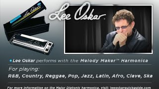 Lee Oskar Demonstrates  The Melody Maker Harmonica [upl. by Irakuy620]