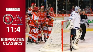 Rekordsieg im Sachsenderby  Eispiraten vs Dresdner Eislöwen 114  23112018  Classics [upl. by Jedthus]