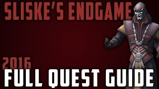 Runescape  Sliskes Endgame  Full Grandmaster Quest Guide [upl. by Lalise409]