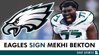 🚨JUST IN Eagles SIGN MASSIVE OT amp Former 1stRound Pick Mekhi Becton After NFL Draft  Eagles News [upl. by Hillier833]