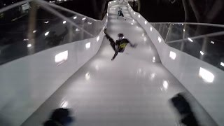 Worst POV crash in history of red bull crashed ice  SLOW MOTION [upl. by Chalmers]