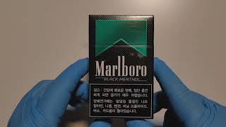 195 말보로 블랙 맨솔  MARLBORO BLACK MENTHOL [upl. by Quackenbush483]