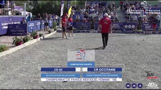 CDF  Doublette  SaintYrieixSurCharente  16ième  Hautes Pyrénées VS Occitanie  31082024 [upl. by Ellevehc]