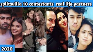 Splitsvilla 10 contestants real life partners  splitsvilla 10  priyank sharma  Divya agrawal [upl. by Atiuqcaj670]