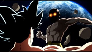 GOKU VS SAITAMA FULL MOVIE  l Fan Animation l One Punch Man Vs Dbz [upl. by Wendie]