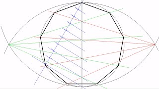 Método general aproximado para dibujar un polígono regular inscrito en una circunferencia [upl. by Gayla]