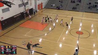 Milton vs Hughesville JV Womens Basketball [upl. by Siuoleoj]