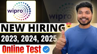 Wipro Hiring 2023 2024 2025 Batch – Apply Now for Off Campus  Job4freshers [upl. by Romano]