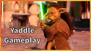 Yaddle Gameplay Star Wars Battlefront 2 [upl. by Jeniece]