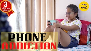 Phone Addiction Short Film  Kids and Parenting Hindi Short Movies Content Ka Keeda [upl. by Leryt820]