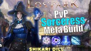 Lost Ark SORCERESS PVP META BUILD [upl. by Ilatfen]