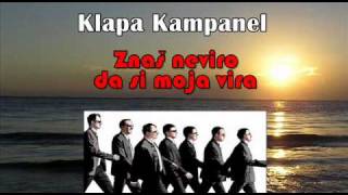 Klapa Kampanel  Znaš neviro da si moja vira [upl. by Dallman]