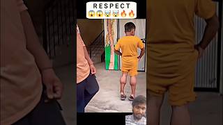 Respect funny 💯 😱 🤯 shorts respect funny [upl. by Kcirted]