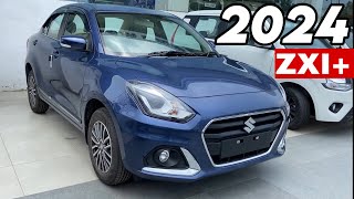 NEW DZIRE 2024 ZXI PLUS TOP MODEL 🔥 MARUTI SUZUKI DZIRE ZXI PLUS BLUE COLOUR TOP MODEL NEW 2024 [upl. by Annabella]