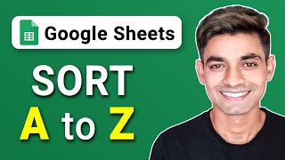 How to Sort A to Z in Google Sheets Updated [upl. by Savick827]