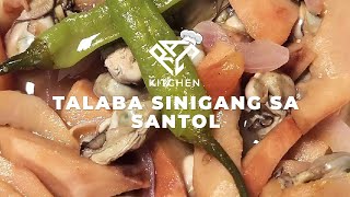 SINIGANG NA TALABA SA SANTOL RECIPE [upl. by Paule]