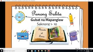 PAGSUSURI SA PUNO NG SALITA  GUBAT NA MAPANGLAW  FLORANTE AT LAURA  PAGHAHAMBING  SIMBOLISMO [upl. by Runstadler]