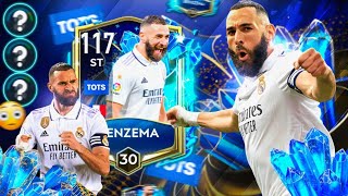 SMOOTH STRIKER KARIM BENZEMA TOTS MAX RATED H2H GAMEPLAY AND REVIEW FIFA MOBILE 23 [upl. by Irving]