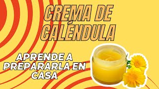 Prepara Crema de Caléndula en Casa ¡Natural y Fácil [upl. by Prisca500]