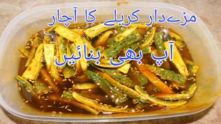 Kareele ka Achar  Karale ka Achar Recipe  Bitter Gourd Pickle  Kerele Ka Achar  Food amp Vlogs [upl. by Niraa950]