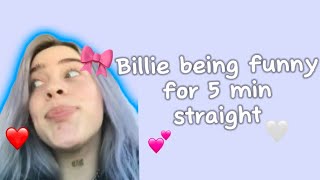 Billie Eilish being my favorite human for 5 minutes straight 🤍 [upl. by Repsihw]