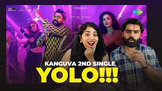 Yolo Lyrical Song Reaction  Kanguva  Suriya Disha Patani kanguva kanguvaupdate [upl. by Parfitt]