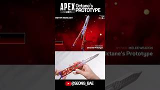 Octane’s Prototype Balisong IRL  Apex Legends [upl. by Eninnaj]