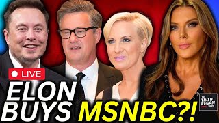 JUST IN Elon Musk’s Buying MSNBC Joe amp Mika Finally Out of a Job [upl. by Katuscha72]