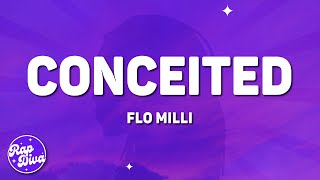 Flo Milli  Conceited Lyrics [upl. by Froemming]