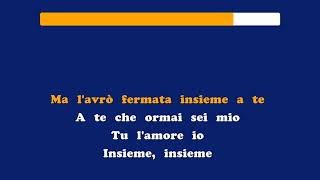 Mina  Insieme Karaoke  320Kbs [upl. by Christoph]